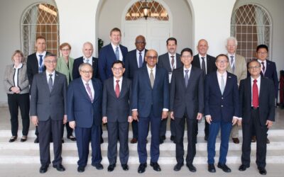 Prof. Antoine Petit, CNRS Chief Executive Officer, attends CREATE Symposium 2024 and CREATE Governing Council meeting; meets with Singapore President Tharman Shanmugaratnam.